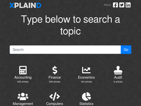 'xplaind.com' screenshot