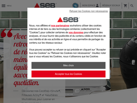 'seb.fr' screenshot