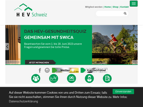 'hev-schweiz.ch' screenshot