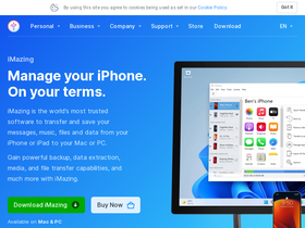 'imazing.com' screenshot