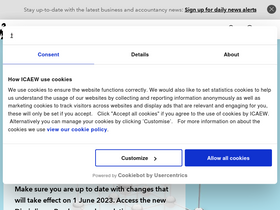 'icaew.com' screenshot