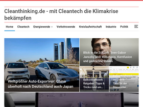 'cleanthinking.de' screenshot