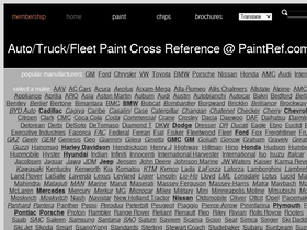 'paintref.com' screenshot