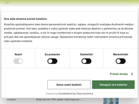 'terra-organica.hr' screenshot