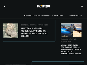 'blowingpost.it' screenshot