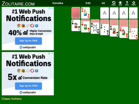 'classic-solitaire.com' screenshot