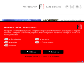 'faktograf.hr' screenshot