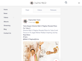 'clapnumber.com' screenshot