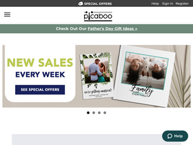 'picaboo.com' screenshot