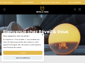 Reveiletvous website screenshot
