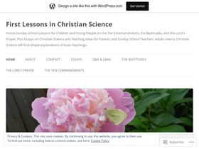 firstlessonsinchristianscience.wordpress.com