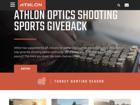 'athlonoptics.com' screenshot