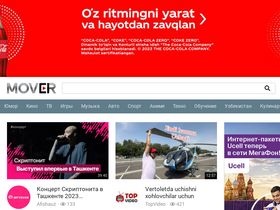 'mover.uz' screenshot