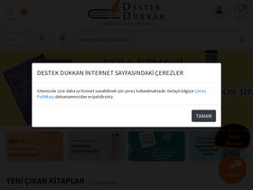 'destekdukkan.com' screenshot