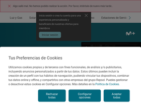 'repsolluzygas.com' screenshot