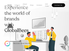 'globalbees.com' screenshot