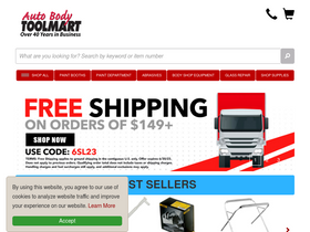 'autobodytoolmart.com' screenshot