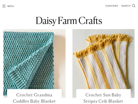 'daisyfarmcrafts.com' screenshot