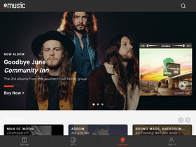 'emusic.com' screenshot