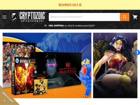 'cryptozoic.com' screenshot