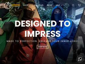 'iamsuperhero.com' screenshot