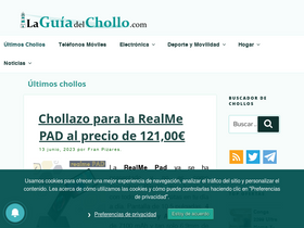 'laguiadelchollo.com' screenshot