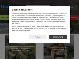 '4camping.hr' screenshot