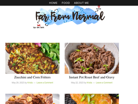 'werefarfromnormal.com' screenshot