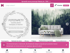 'naklejkomania.eu' screenshot