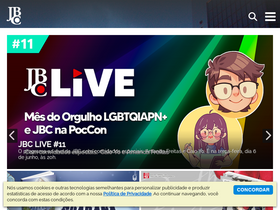 'editorajbc.com.br' screenshot