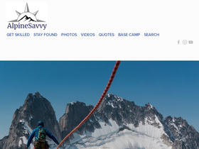 'alpinesavvy.com' screenshot