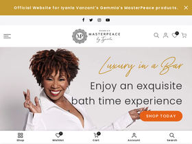 masterpeacebodytherapy.com homepage screenshot