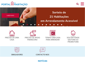 'portaldahabitacao.pt' screenshot