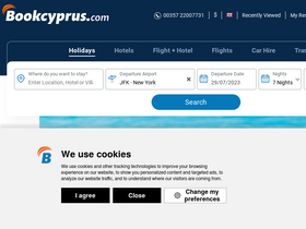 'bookcyprus.com' screenshot