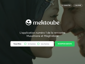 'mektoube.fr' screenshot
