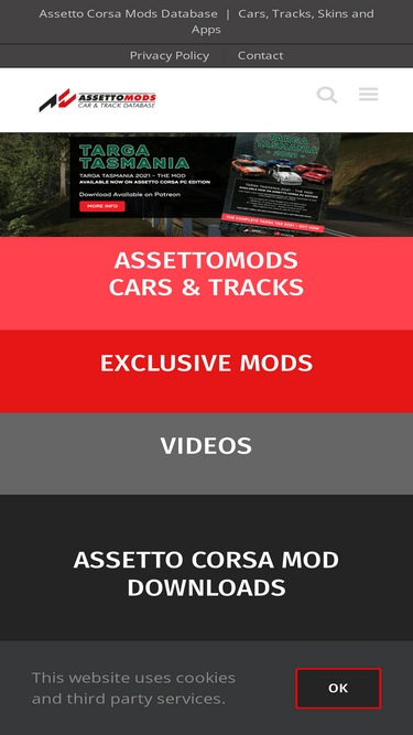Assetto Corsa Mods Database – Car and Track Database