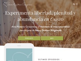 'avivanuestroscorazones.com' screenshot