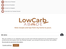 'lowcarbabode.com' screenshot