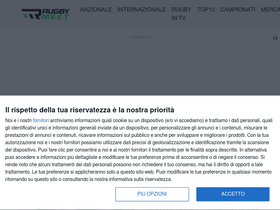 'rugbymeet.com' screenshot