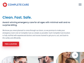 'visitcompletecare.com' screenshot
