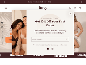 femevy.com homepage screenshot