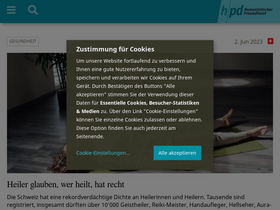 'hpd.de' screenshot