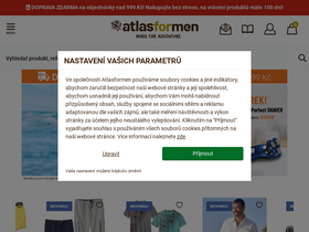 'atlasformen.cz' screenshot