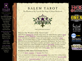 'salemtarot.com' screenshot
