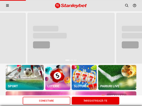 'stanleybet.ro' screenshot