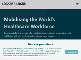 'locatealocum.com' screenshot