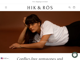hikros.com homepage screenshot