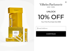 Vilhelm Parfumerie website screenshot