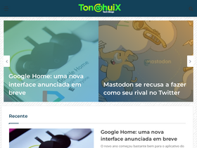 'tonghuix.io' screenshot