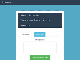 'linkshub.club' screenshot